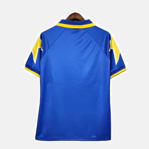 Camisa Juventus Retrô 1995/1997 Azul e Amarela - Kappa