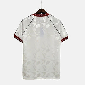 Camisa Manchester United Retrô 1991 Branca - Adidas