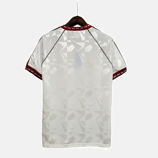 Camisa Manchester United Retrô 1991 Branca - Adidas
