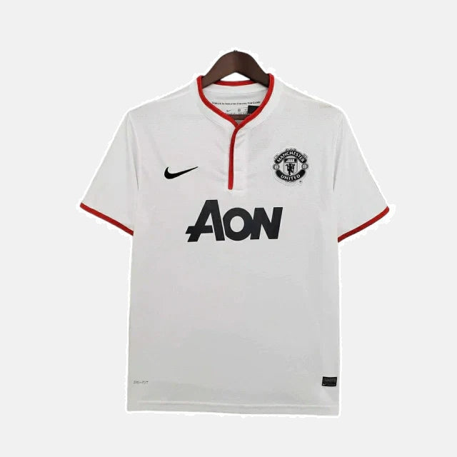 Camisa Manchester United Retrô 2013/2014 Branca - Nike