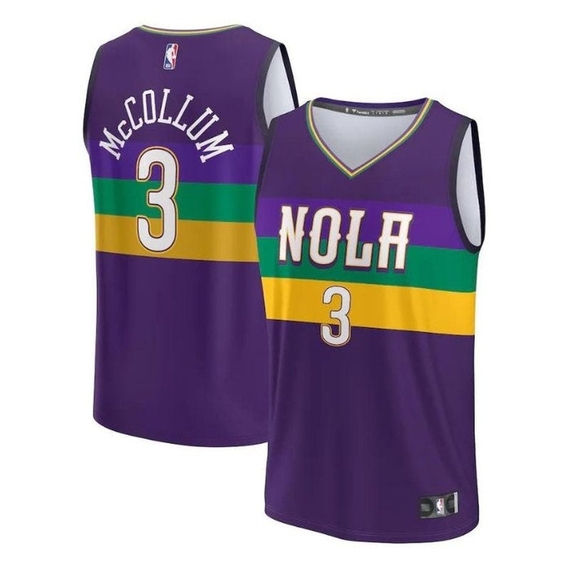 camisa-nba-cj-mccollum-new-orleans-pelicans-2023-fastbreak-edição-cidade-roxo-1