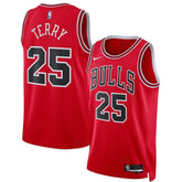 camisa-nba-dalen-terry-chicago-bulls-2022-edição-ícone-vermelho-1