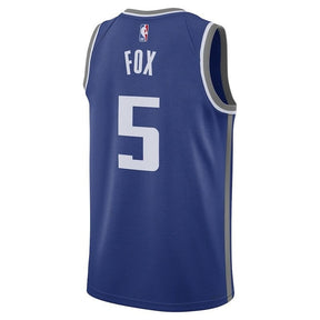 camisa-nba-deaaron-fox-sacramento-kings-23-24-azul-edição-cidade-3