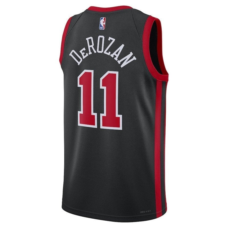 camisa-nba-demar-derozan-chicago-bulls-23-24-preto-edição-cidade-3