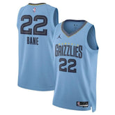 camisa-nba-desmond-bane-memphis-grizzlies-2023-edição-de-impacto-azul-claro-1
