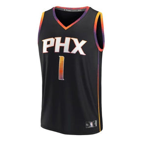 camisa-nba-devin-booker-phoenix-suns-2023-fast-break-jogador-preto-edição-de-impacto-2