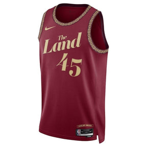 camisa-nba-donovan-mitchell-cleveland-cavaliers-23-24-bordô-edição-cidade-2