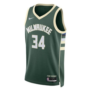 camisa-nba-giannis-antetokounmpo-milwaukee-bucks-2023-edição-ícone-hunter-green-2