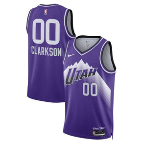 camisa-nba-jordan-clarkson-utah-jazz-23-24-roxo-edição-cidade-1