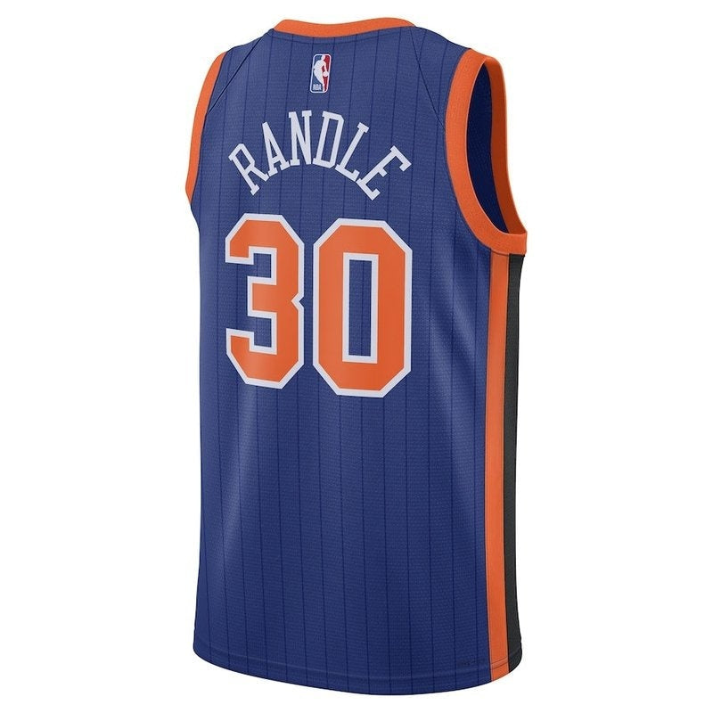 camisa-nba-julius-randle-new-york-knicks-23-24-azul-edição-cidade-3