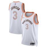 camisa-nba-keldon-johnson-san-antonio-spurs-23-24-branco-edição-cidade-1