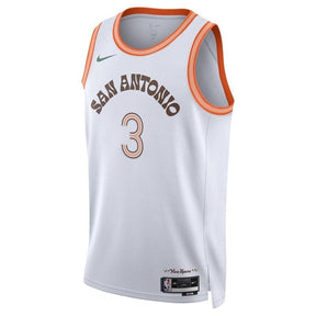 camisa-nba-keldon-johnson-san-antonio-spurs-23-24-branco-edição-cidade-2