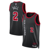 camisa-nba-lonzo-ball-chicago-bulls-23-24-preto-edição-cidade-1