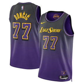 camisa-nba-luka-dončić-los-angeles-lakers-edição-cidade-2024-roxo-unisex-1