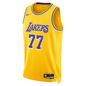camisa-nba-luka-dončić-los-angeles-lakers-edição-ícone-2024-ouro-unisex-2
