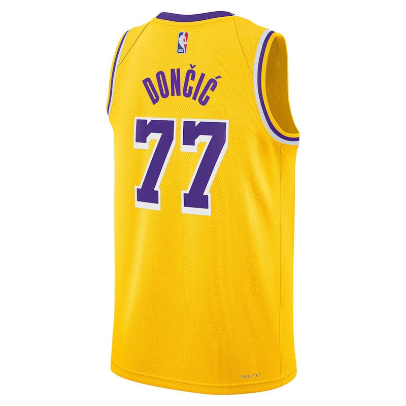 camisa-nba-luka-dončić-los-angeles-lakers-edição-ícone-2024-ouro-unisex-3
