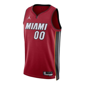 camisa-nba-miami-heat-2023-edição-de-impacto-vermelho-2