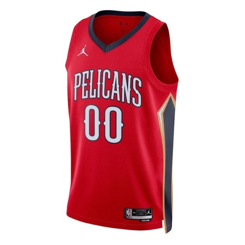 camisa-nba-new-orleans-pelicans-2023-edição-de-impacto-vermelho-2
