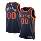 camisa-nba-new-york-knicks-2023-edição-de-impacto-azul-marinho-1