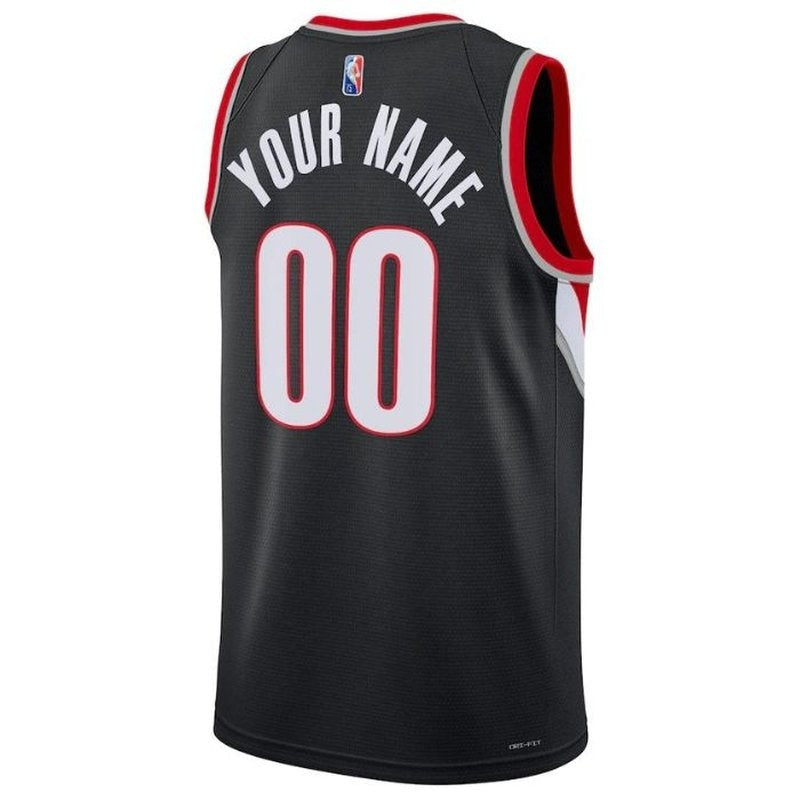 camisa-nba-portland-trail-blazers-2023-diamante-edição-ícone-preto-2