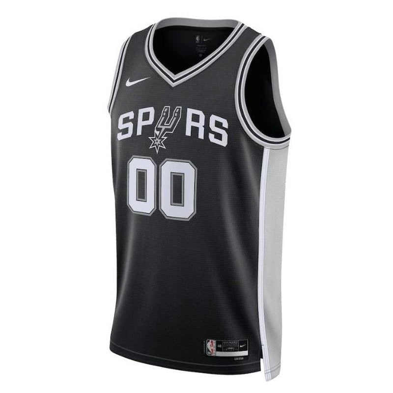 camisa-nba-san-antonio-spurs-2023-preto-edição-ícone-2