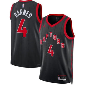camisa-nba-scottie-barnes-toronto-raptors-2023-edição-de-impacto-preto-1