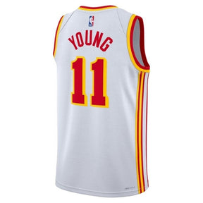 camisa-nba-trae-young-atlanta-hawks-2023-edição-associação-branco-2