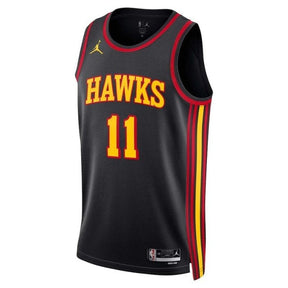 camisa-nba-trae-young-atlanta-hawks-2023-edição-de-impacto-preto-2
