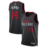 camisa-nba-tyler-herro-miami-heat-23-24-preto-edição-cidade-1