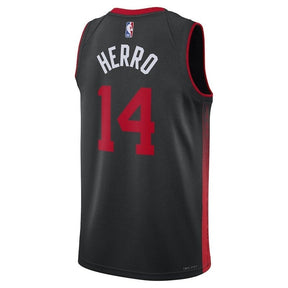 camisa-nba-tyler-herro-miami-heat-23-24-preto-edição-cidade-3