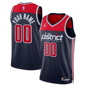 camisa-nba-washington-wizards-2023-edição-de-impacto-azul-marinho-1