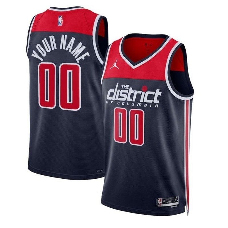 camisa-nba-washington-wizards-2023-edição-de-impacto-azul-marinho-1