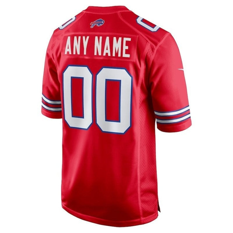 camisa-nfl-buffalo-bills-versão-alternativa-de-jogo-vermelho-3