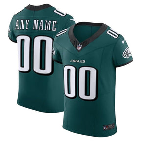 camisa-nfl-philadelphia-eagles-edição-noturna-personalizada-verde-1