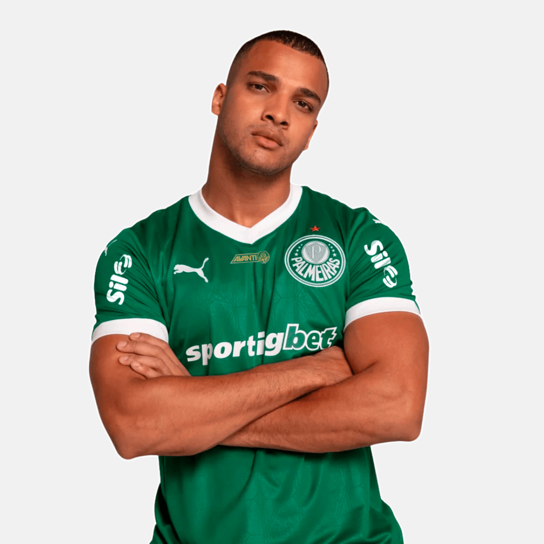 Camisa Puma Palmeiras 2025/26 I Com Patrocínios