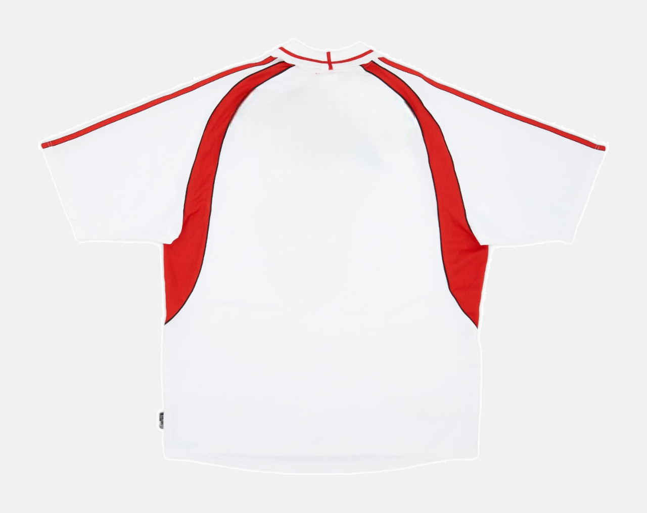 Camisa Retrô AC Milan Away 2001/02 Masculino Adidas - Branco e Vermelho