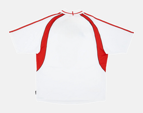 Camisa Retrô AC Milan Away 2001/02 Masculino Adidas - Branco e Vermelho