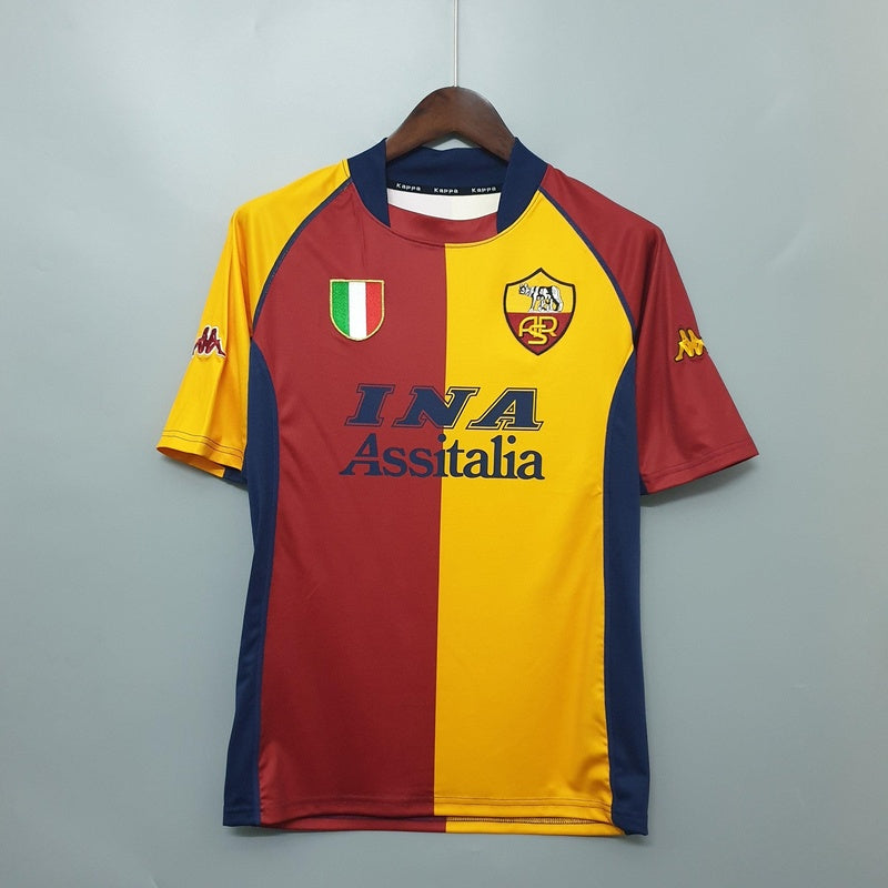 camisa-retrô-as-roma-2001-02-home-1