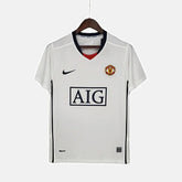 Camisa Retrô Manchester United Adidas 2008/09 Masculino Branco
