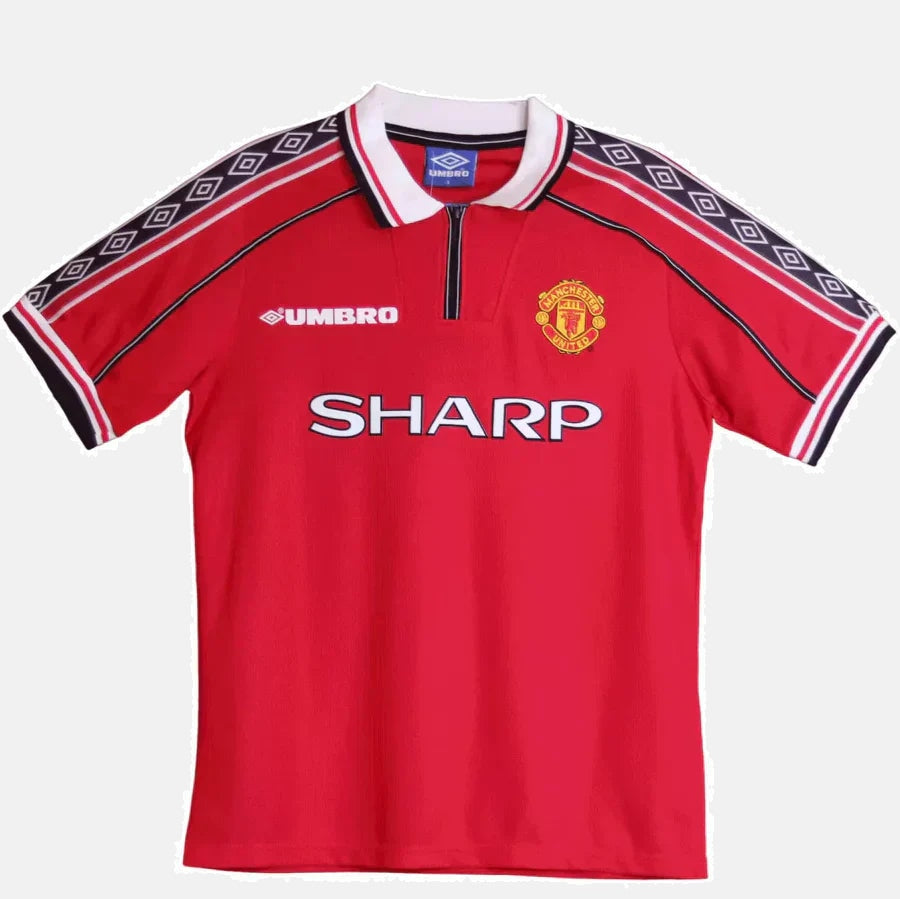Camisa Retrô Manchester United Home 1998/99 Nike Masculino - Vermelho