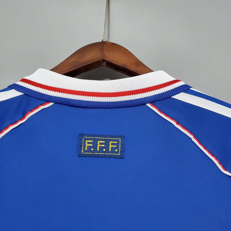 camisa-retrô-seleção-frança-1998-98-home-4