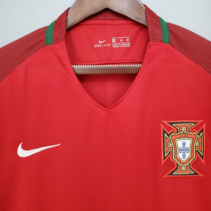camisa-retrô-seleção-portugal-2016-16-home-2