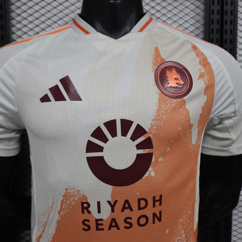 camisa-roma-away-2024-25-jogador-adidas-masculino-branca-e-laranja-2