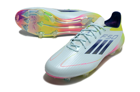 chuteira-campo-adidas-f50-fg-azul-rosa-e-amarelo-olympic-boot-pack-4