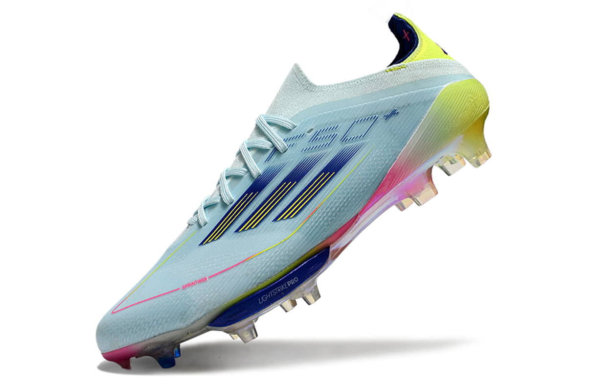 chuteira-campo-adidas-f50-fg-azul-rosa-e-amarelo-olympic-boot-pack-4