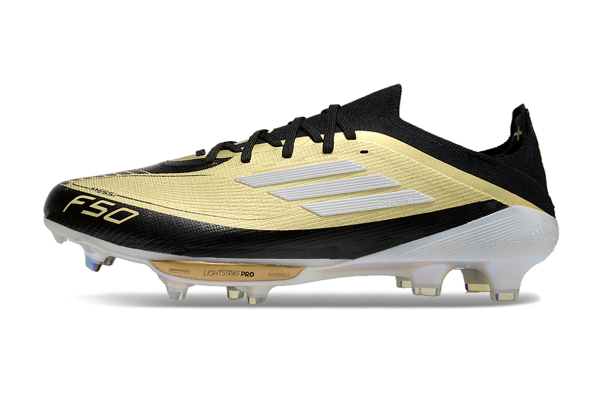 chuteira-campo-adidas-f50-fg-messi-dourada-e-preto-triunfo-dorado-pack-1