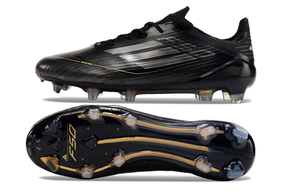 chuteira-campo-adidas-f50-fg-preta-branca-e-dourada-dark-spark-pack-2