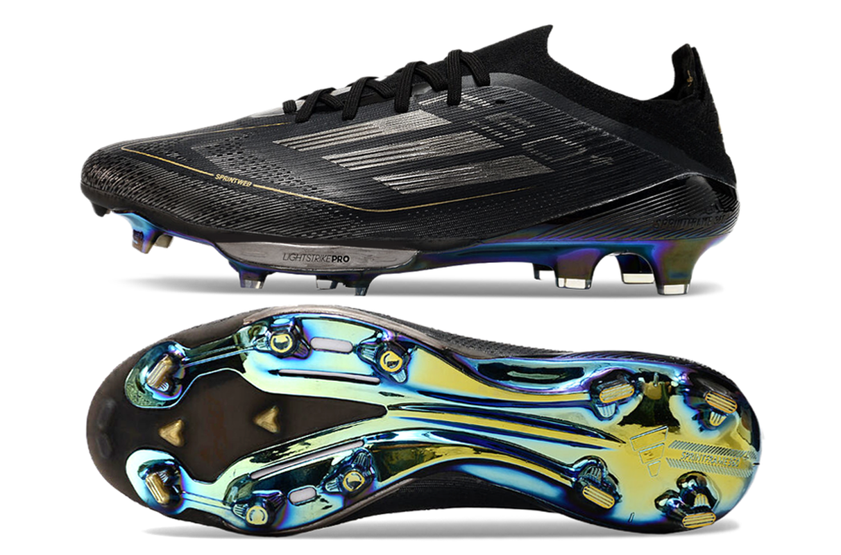 chuteira-campo-adidas-f50-fg-preta-e-dourada-dark-spark-pack-2