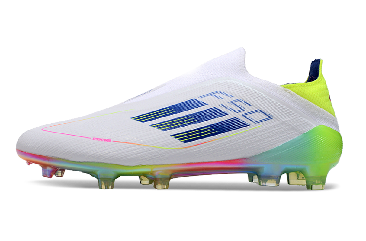 chuteira-campo-adidas-f50-ll-fg-branca-e-colorida-olympic-boot-pack-1