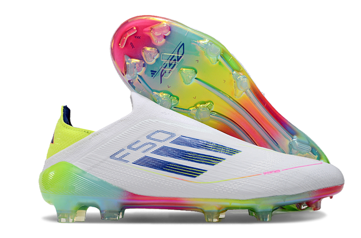 chuteira-campo-adidas-f50-ll-fg-branca-e-colorida-olympic-boot-pack-3
